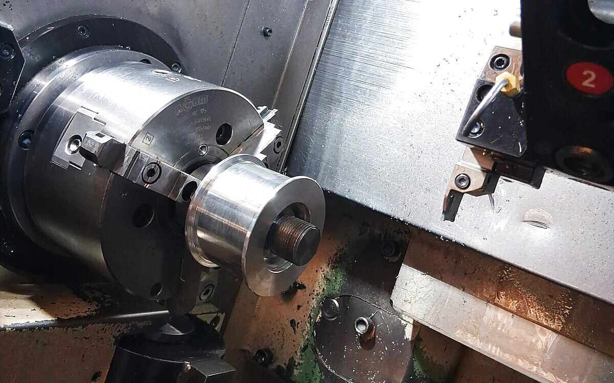 Torneado CNC — Mecanizados Baixo Miño, O Rosal (Galicia)